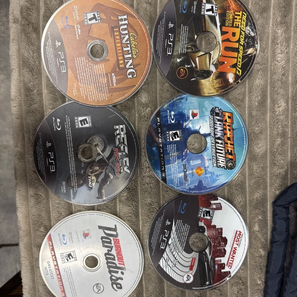 Sony Bundle PlayStation PS4 CUH-1001A PS3 Slim CECH-2501A 29 Games 4 Controllers - Picture 10 of 15